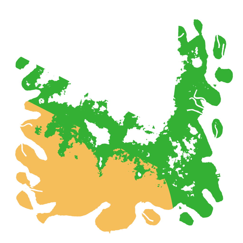 Biome Rust Map: Procedural Map, Size: 4500, Seed: 1729085