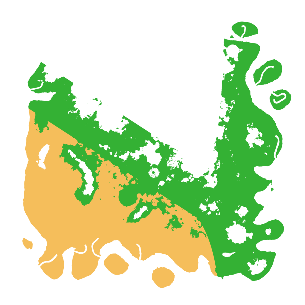 Biome Rust Map: Procedural Map, Size: 4500, Seed: 4767875
