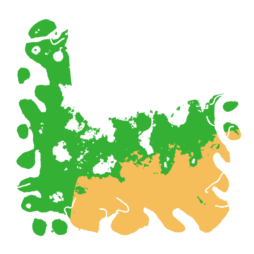 Biome Rust Map: Procedural Map, Size: 4500, Seed: 3468220