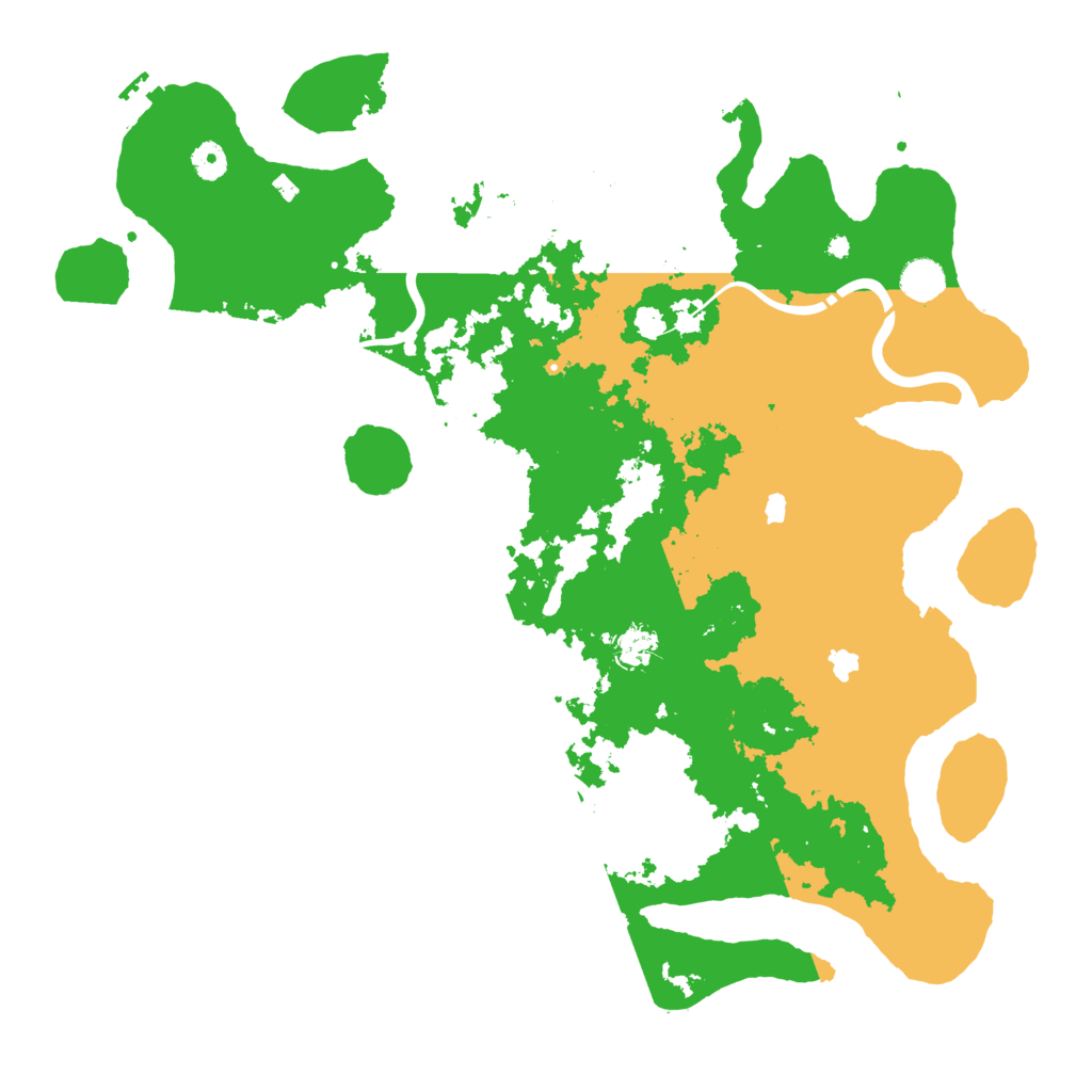 Biome Rust Map: Procedural Map, Size: 4500, Seed: 2806806