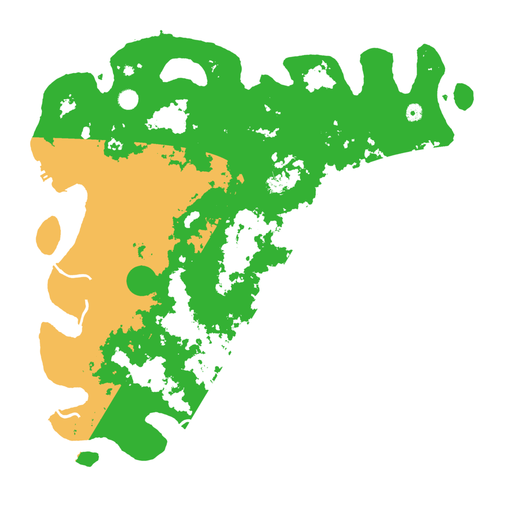 Biome Rust Map: Procedural Map, Size: 4500, Seed: 3229591