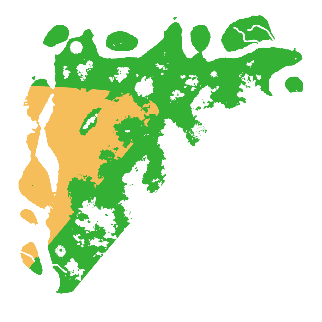 Biome Rust Map: Procedural Map, Size: 4500, Seed: 5139348