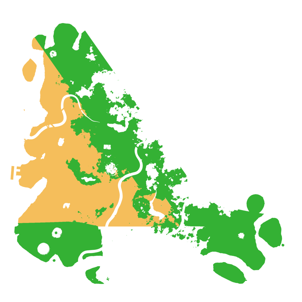 Biome Rust Map: Procedural Map, Size: 4500, Seed: 2032899