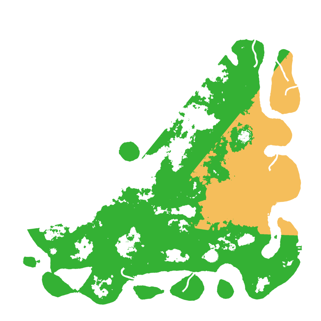Biome Rust Map: Procedural Map, Size: 4500, Seed: 3376363
