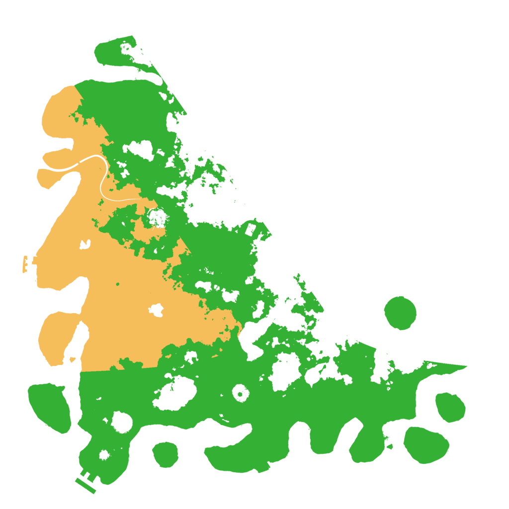 Biome Rust Map: Procedural Map, Size: 4500, Seed: 603686