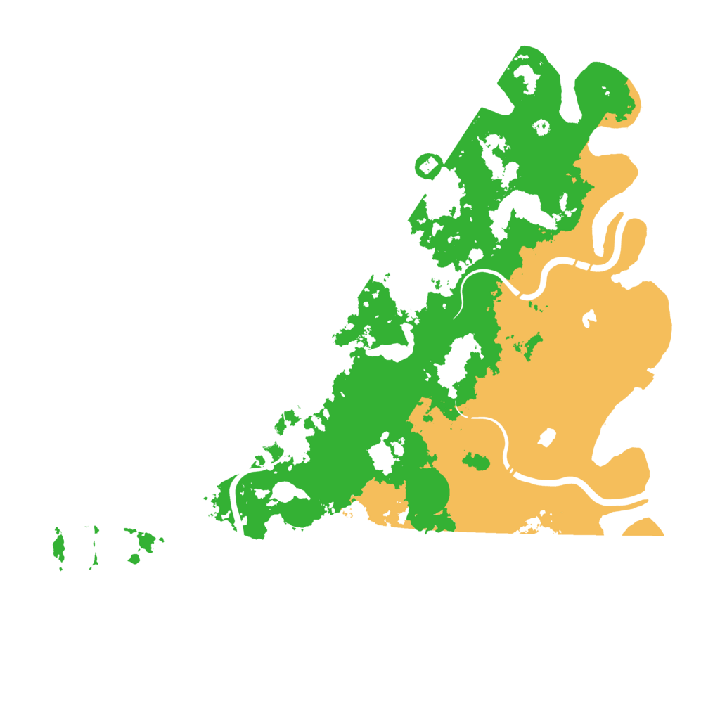 Biome Rust Map: Procedural Map, Size: 4500, Seed: 5623396