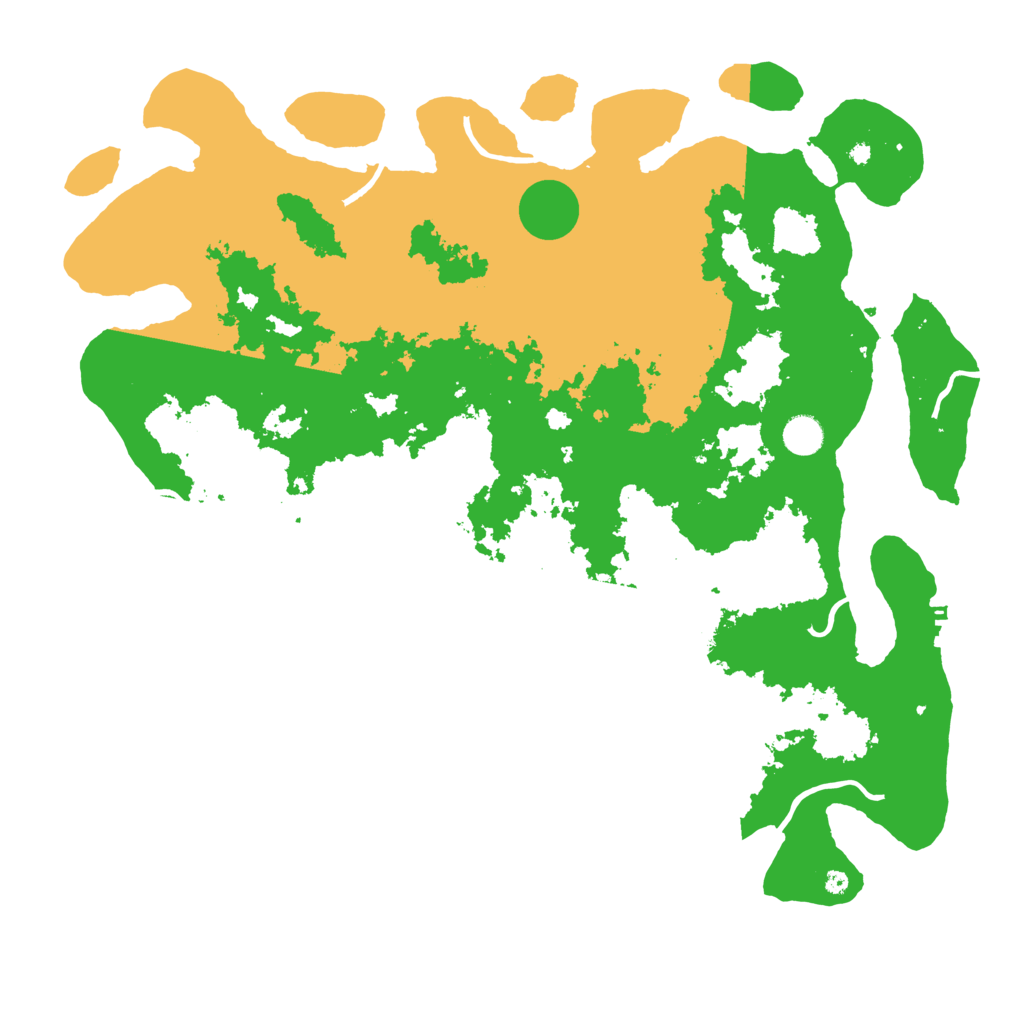 Biome Rust Map: Procedural Map, Size: 4500, Seed: 4474667