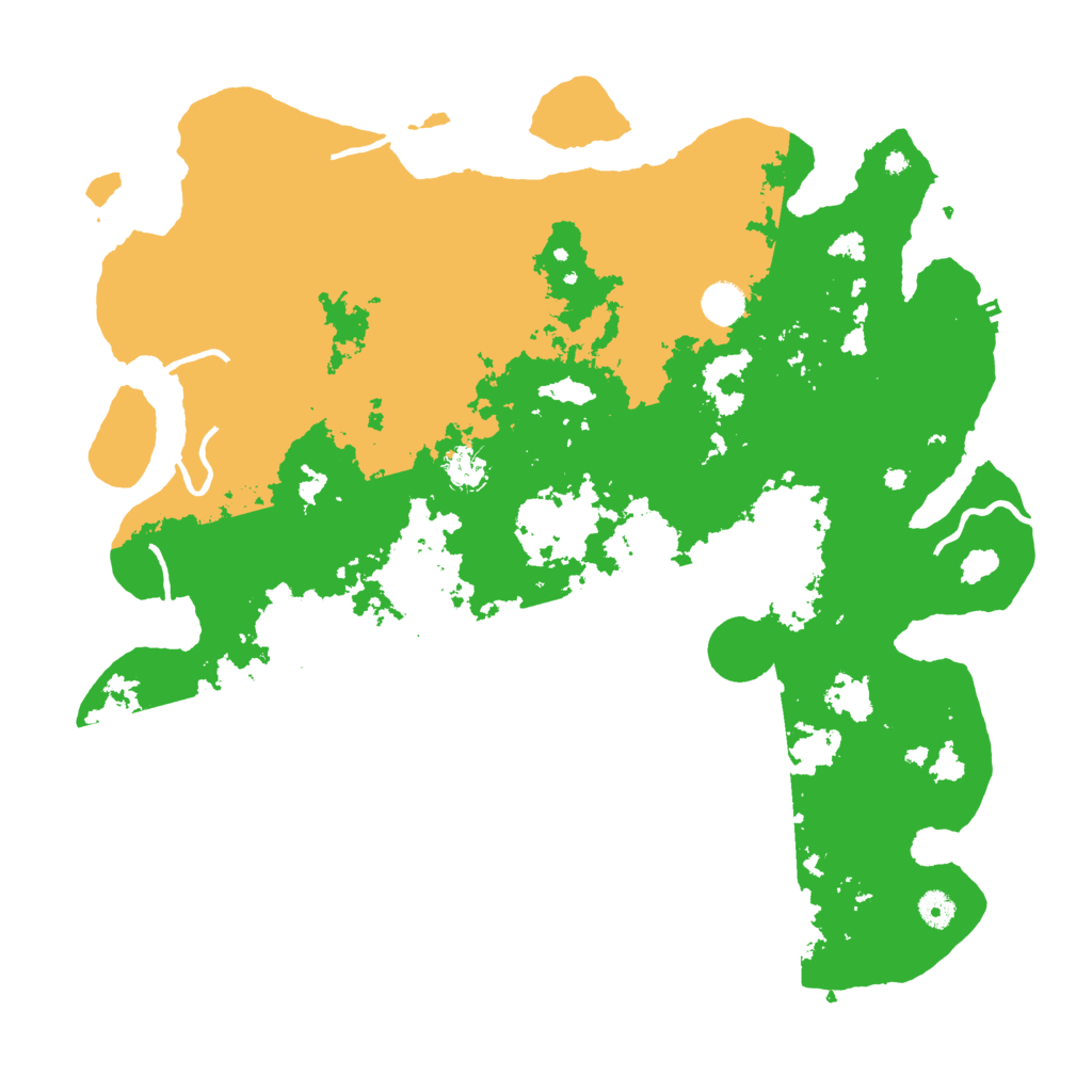 Biome Rust Map: Procedural Map, Size: 4500, Seed: 5517697