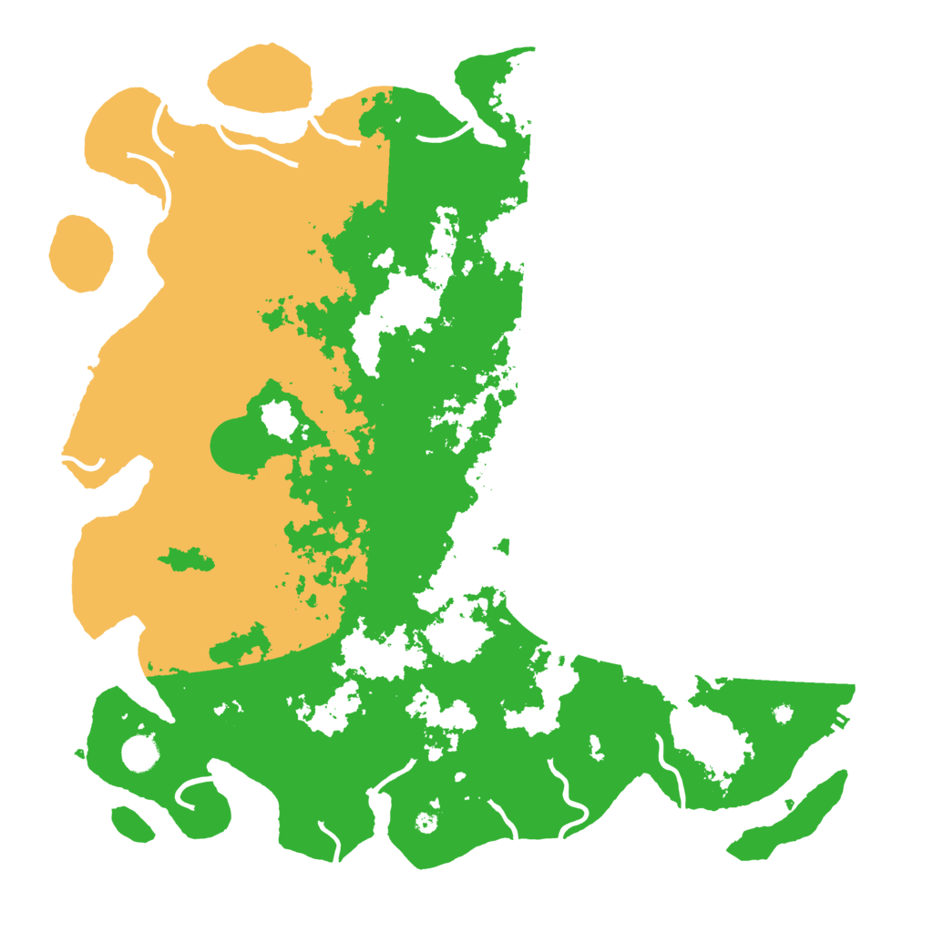 Biome Rust Map: Procedural Map, Size: 4500, Seed: 3478188