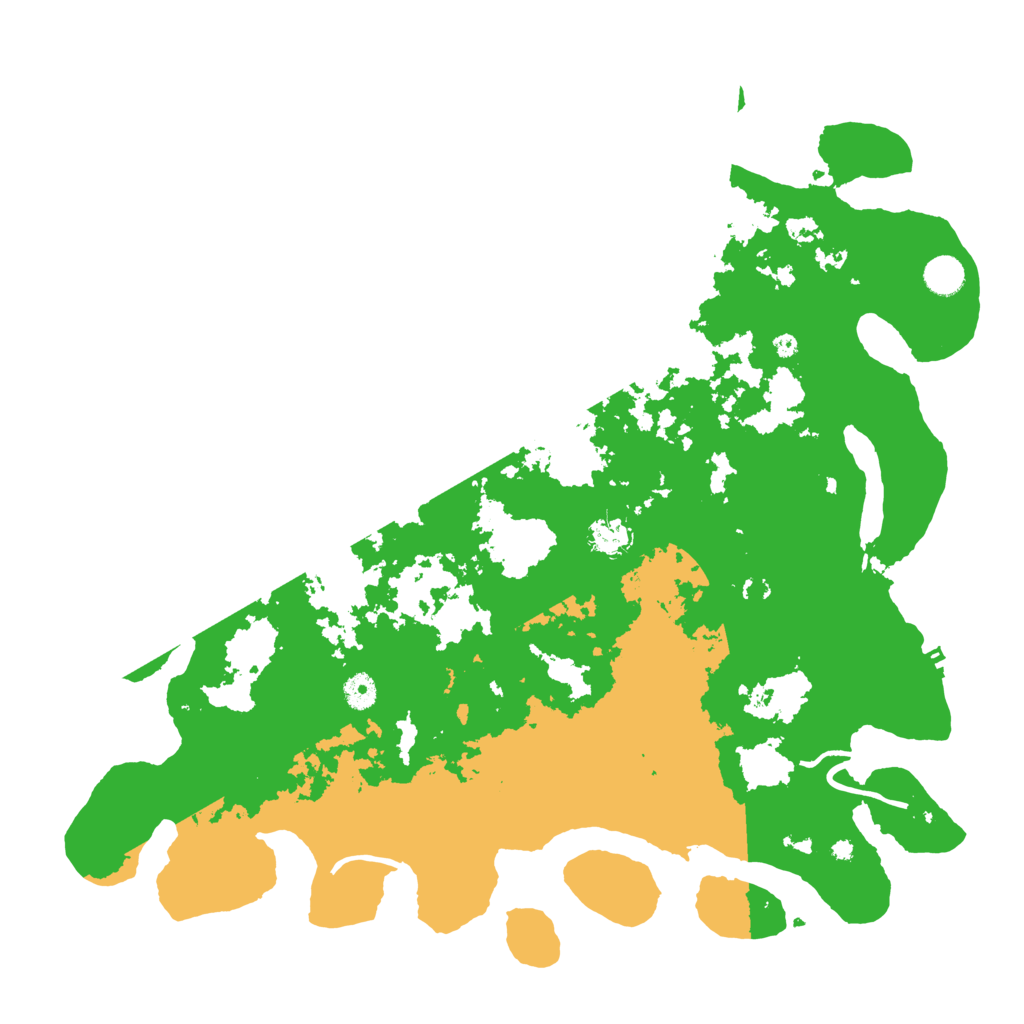 Biome Rust Map: Procedural Map, Size: 4500, Seed: 6081191