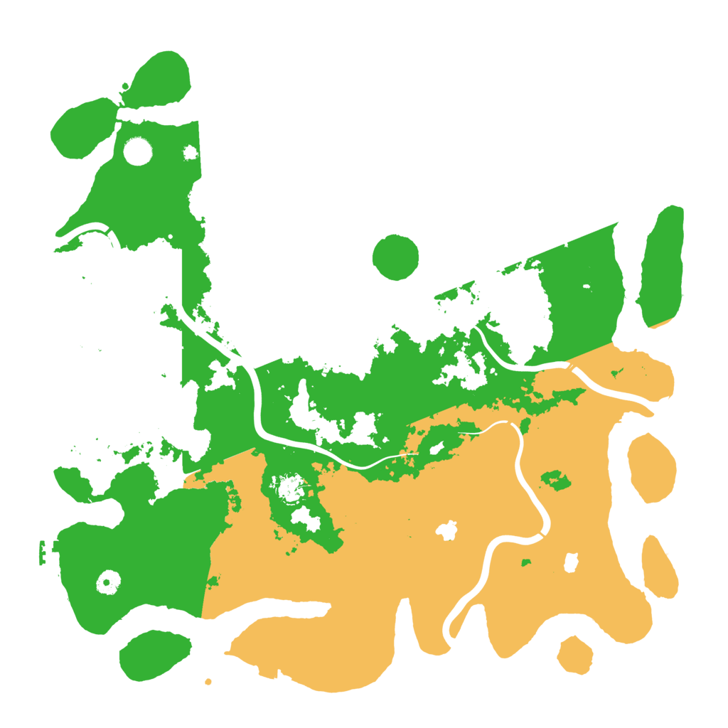 Biome Rust Map: Procedural Map, Size: 4500, Seed: 2505538