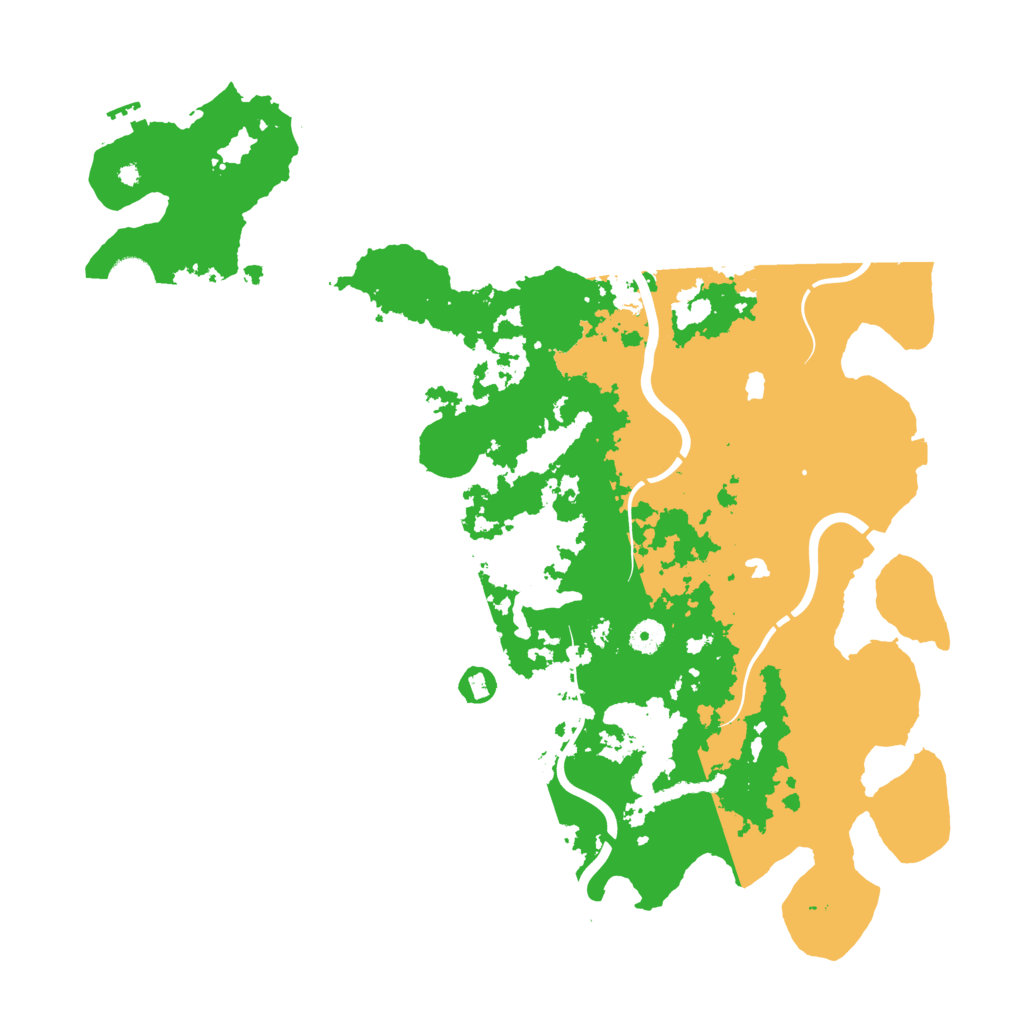 Biome Rust Map: Procedural Map, Size: 4500, Seed: 1973238