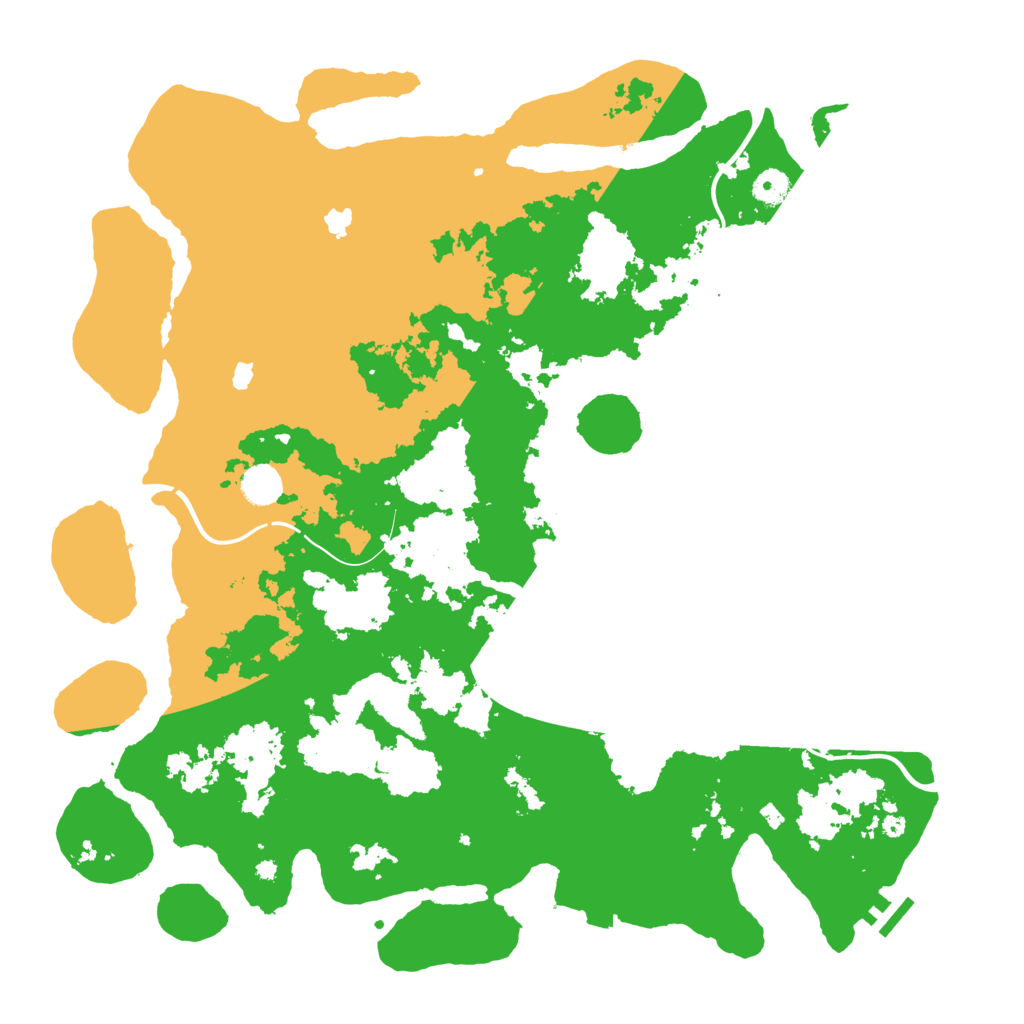 Biome Rust Map: Procedural Map, Size: 4500, Seed: 4017064