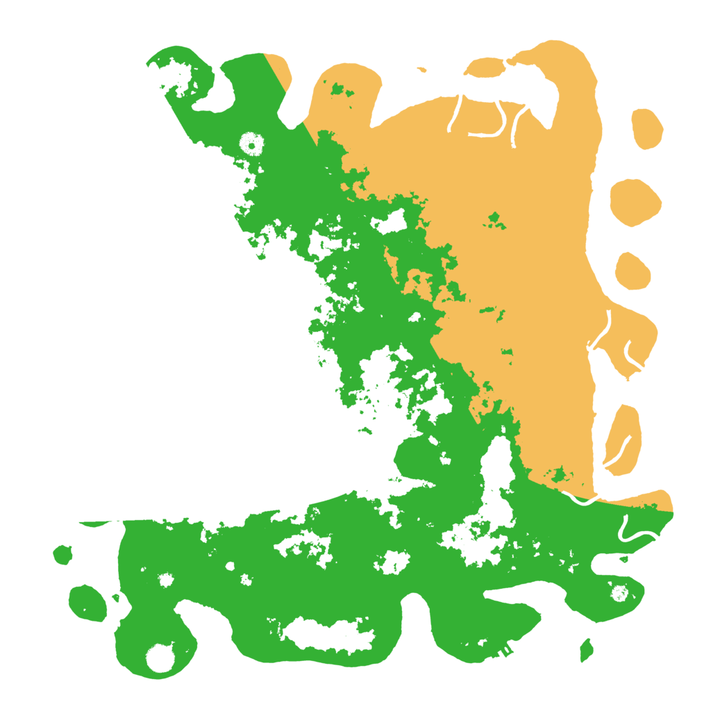 Biome Rust Map: Procedural Map, Size: 4500, Seed: 1812997