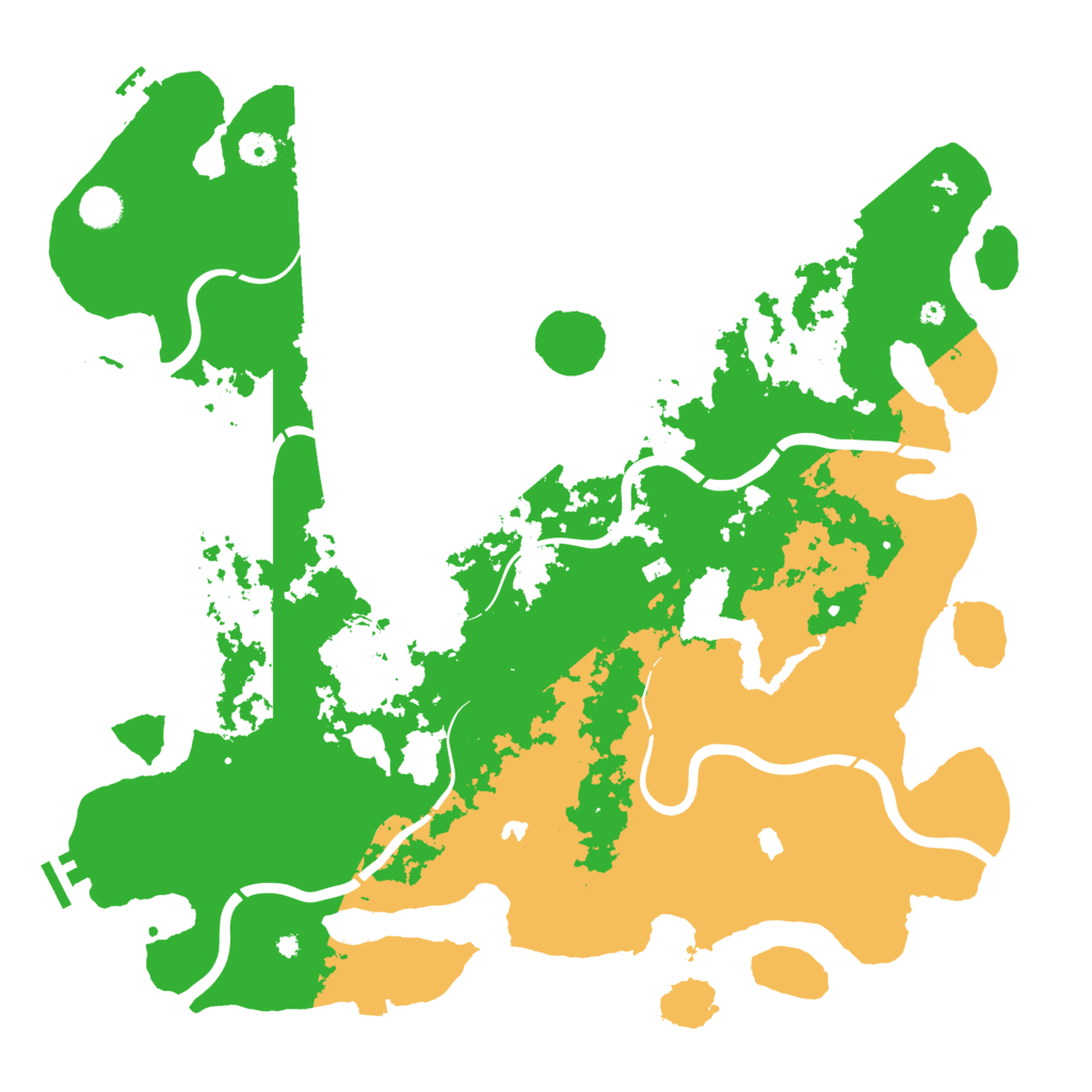 Biome Rust Map: Procedural Map, Size: 4500, Seed: 723929