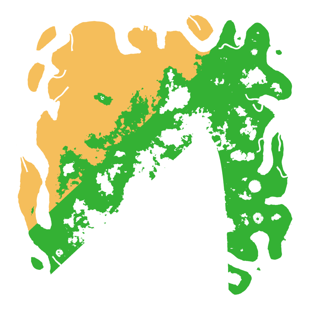 Biome Rust Map: Procedural Map, Size: 4500, Seed: 5297724