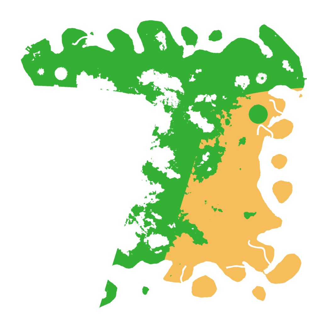 Biome Rust Map: Procedural Map, Size: 4500, Seed: 354752