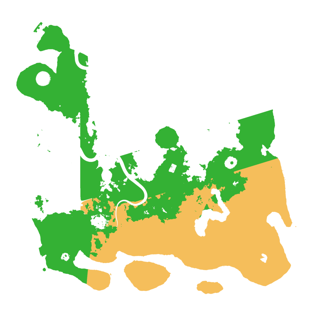 Biome Rust Map: Procedural Map, Size: 4000, Seed: 67442