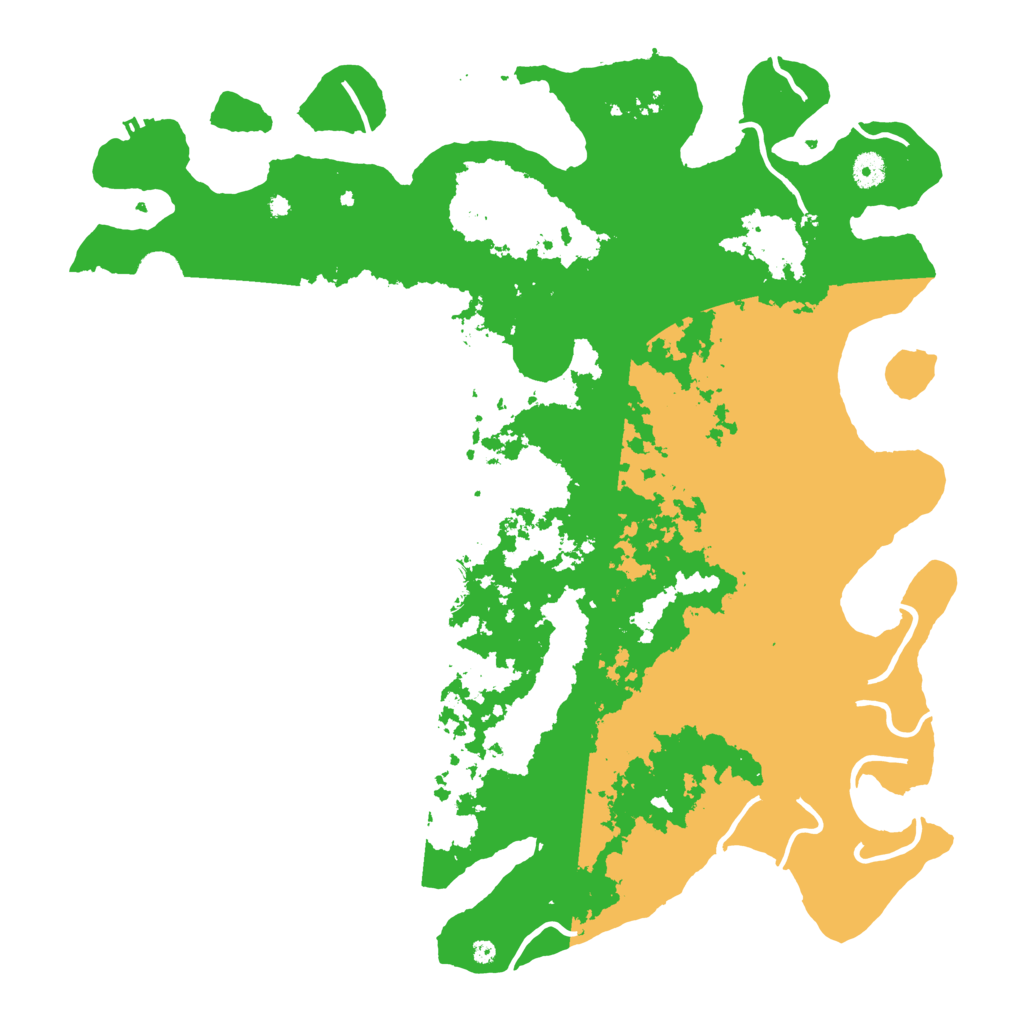 Biome Rust Map: Procedural Map, Size: 4500, Seed: 4936022