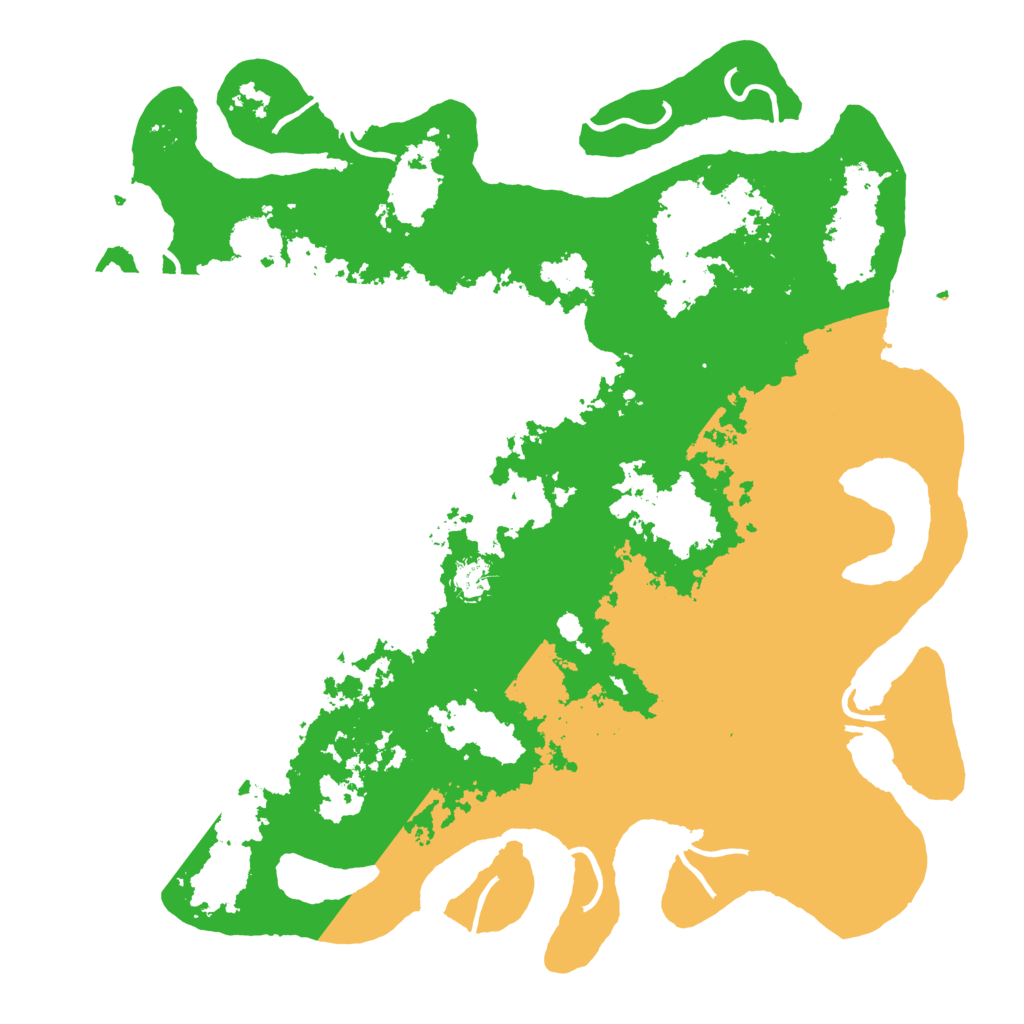 Biome Rust Map: Procedural Map, Size: 4500, Seed: 1258936