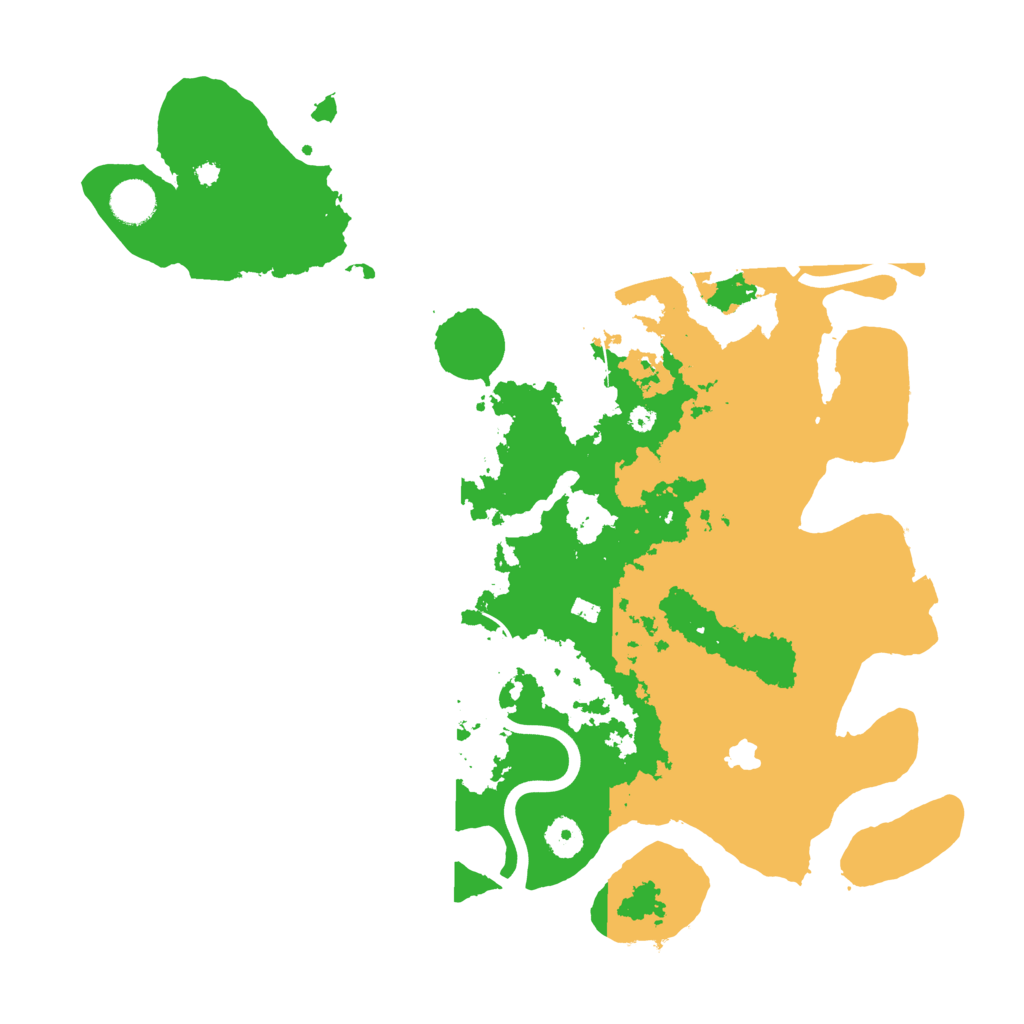 Biome Rust Map: Procedural Map, Size: 4000, Seed: 440718660