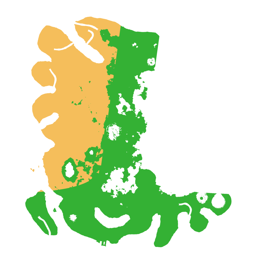 Biome Rust Map: Procedural Map, Size: 3500, Seed: 467729028