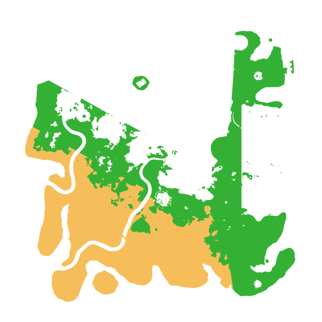 Biome Rust Map: Procedural Map, Size: 3750, Seed: 782135121