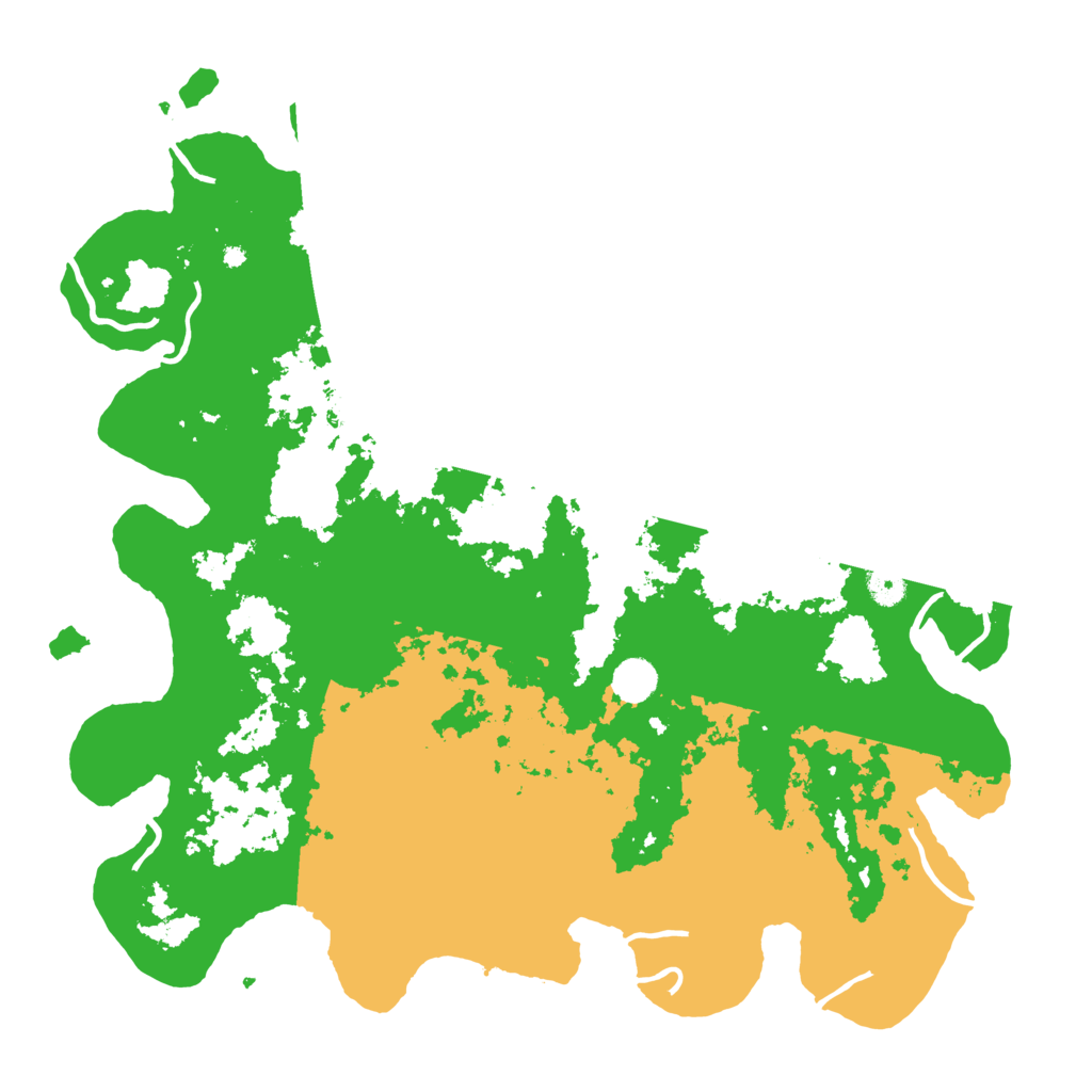 Biome Rust Map: Procedural Map, Size: 4500, Seed: 1261977