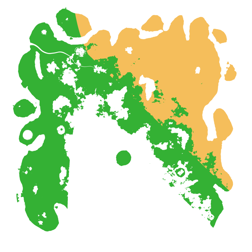 Biome Rust Map: Procedural Map, Size: 4500, Seed: 2066975