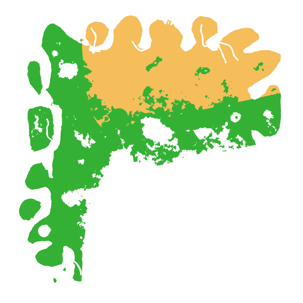 Biome Rust Map: Procedural Map, Size: 4500, Seed: 4749347