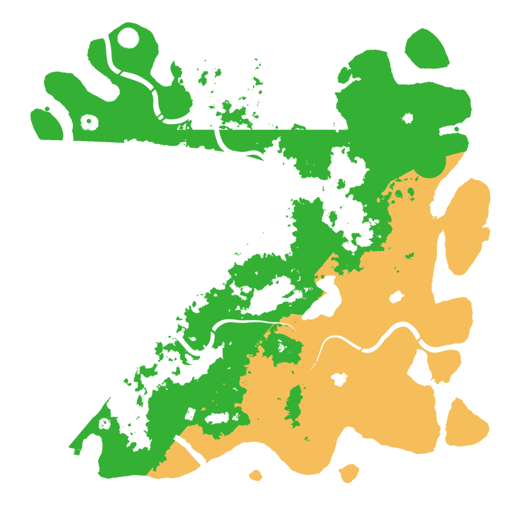 Biome Rust Map: Procedural Map, Size: 4500, Seed: 3251756