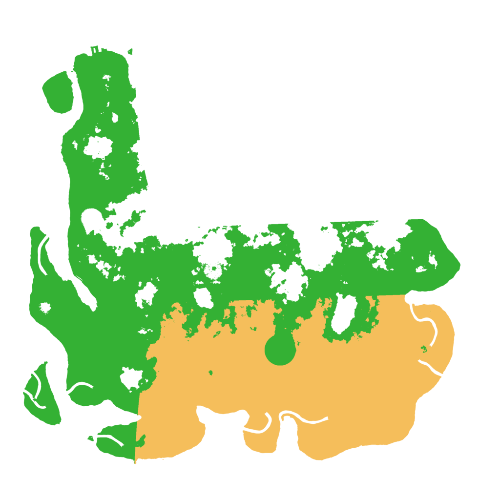 Biome Rust Map: Procedural Map, Size: 4250, Seed: 12235485