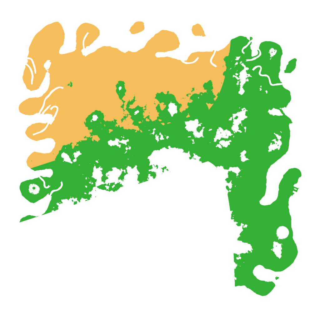 Biome Rust Map: Procedural Map, Size: 4500, Seed: 3227162