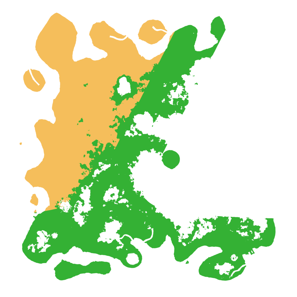 Biome Rust Map: Procedural Map, Size: 4500, Seed: 1025439476