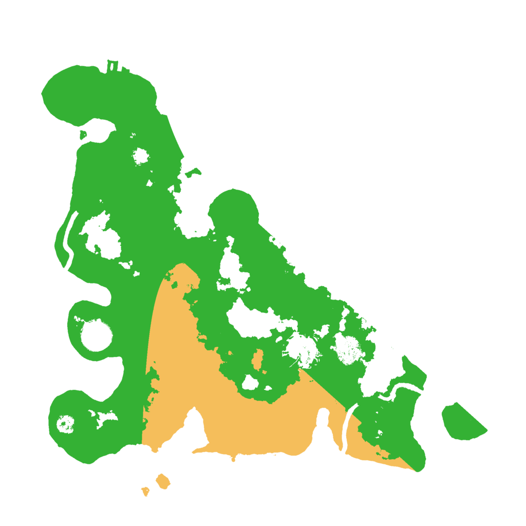 Biome Rust Map: Procedural Map, Size: 3000, Seed: 1962476670