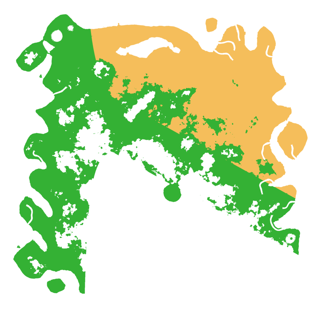 Biome Rust Map: Procedural Map, Size: 5000, Seed: 113265323
