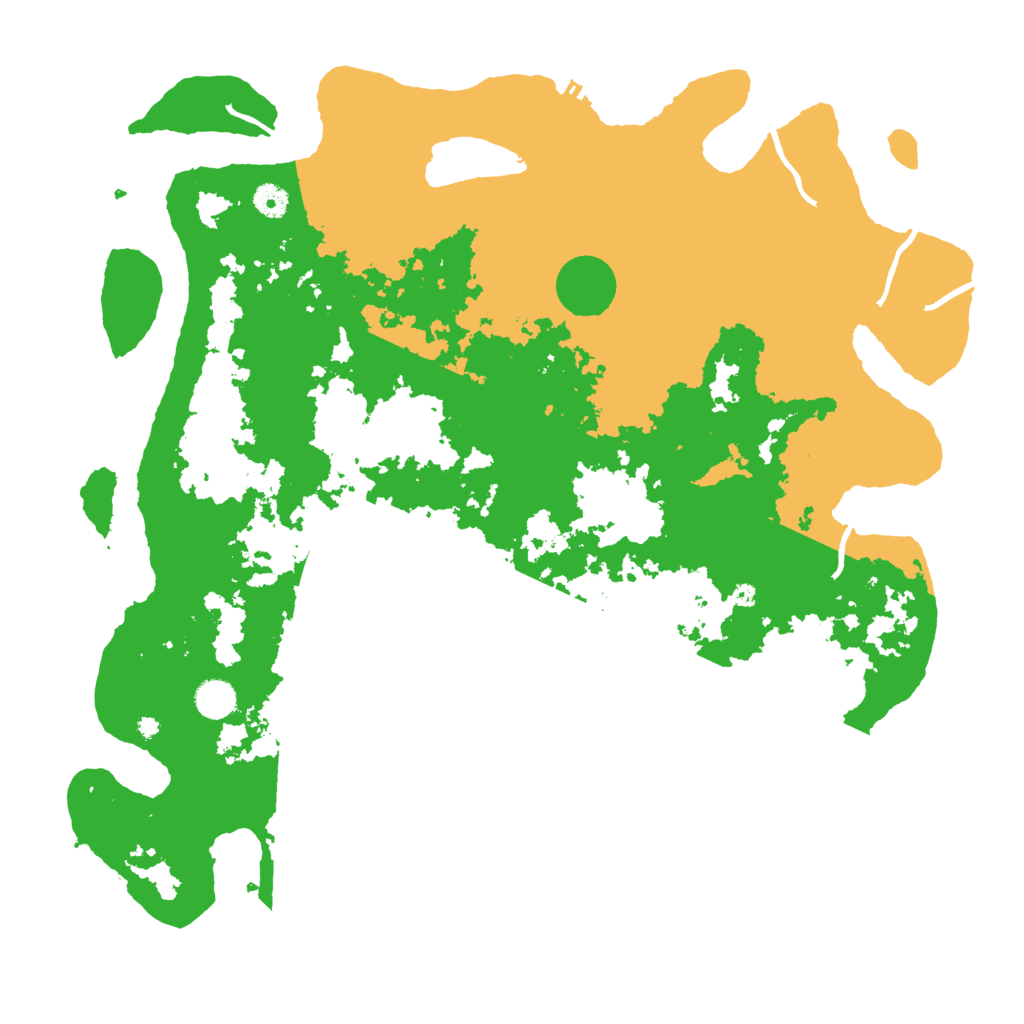 Biome Rust Map: Procedural Map, Size: 4500, Seed: 5749378