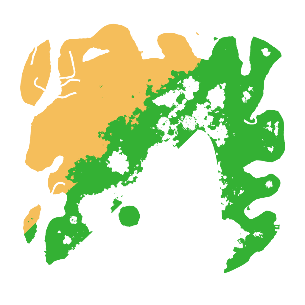 Biome Rust Map: Procedural Map, Size: 3950, Seed: 137941782