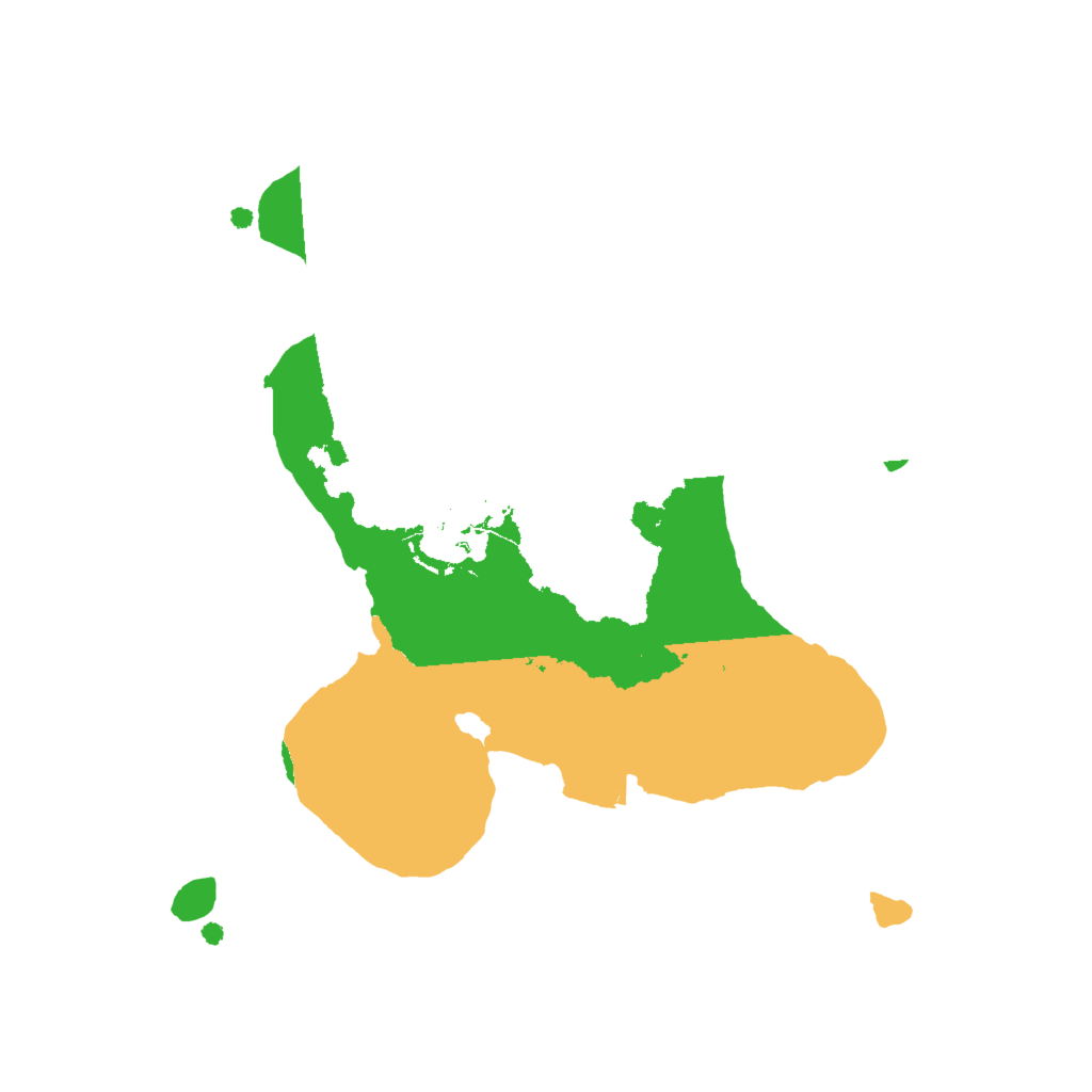 Biome Rust Map: Procedural Map, Size: 2000, Seed: 344555469