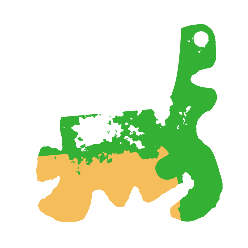 Biome Rust Map: Barren, Size: 2900, Seed: 711028276