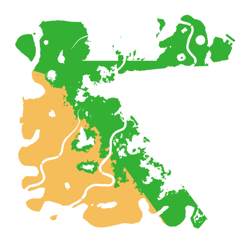 Biome Rust Map: Procedural Map, Size: 4500, Seed: 1536093844