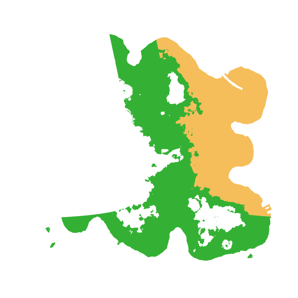 Biome Rust Map: Procedural Map, Size: 3000, Seed: 1056915395
