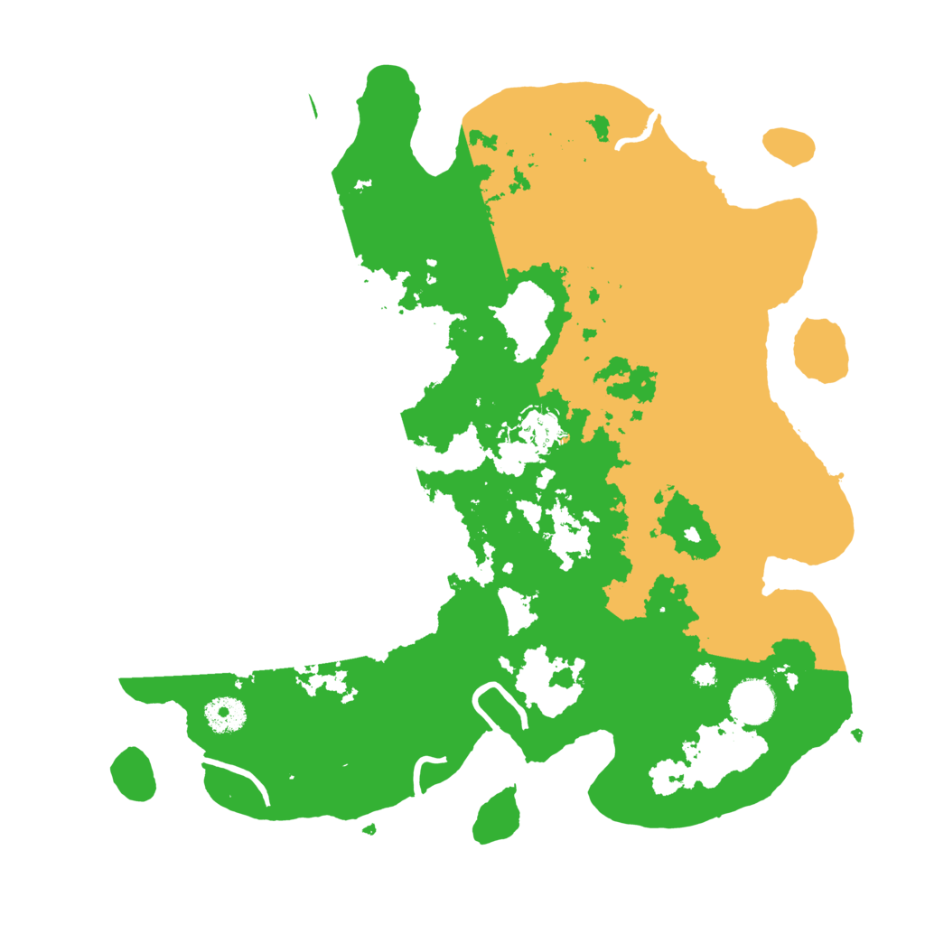 Biome Rust Map: Procedural Map, Size: 3600, Seed: 2059880048