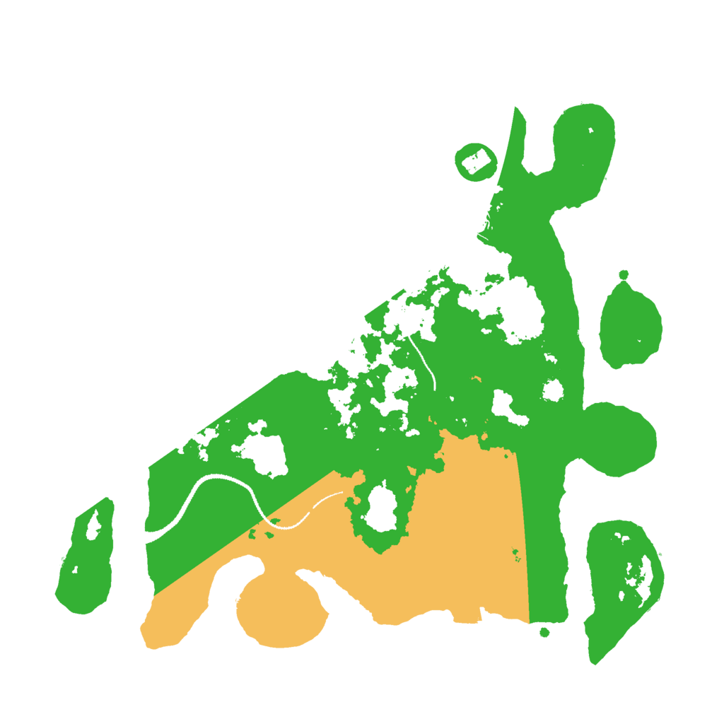 Biome Rust Map: Procedural Map, Size: 3000, Seed: 1733486730