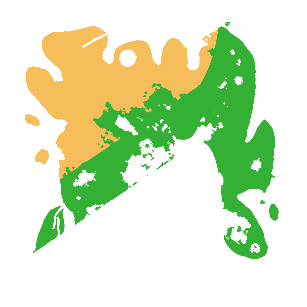 Biome Rust Map: Procedural Map, Size: 3200, Seed: 3384326