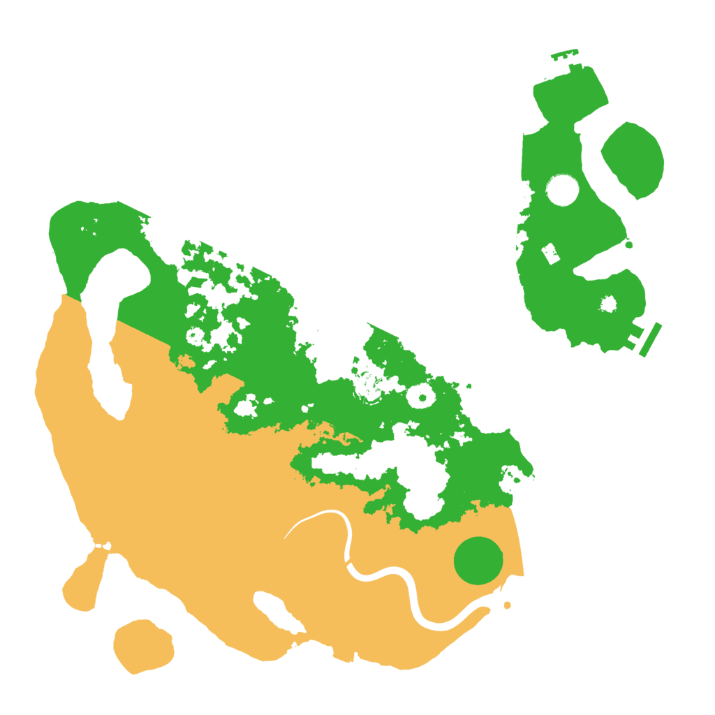 Biome Rust Map: Procedural Map, Size: 3947, Seed: 889023075