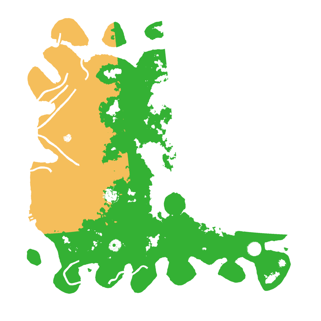 Biome Rust Map: Procedural Map, Size: 4000, Seed: 123134234