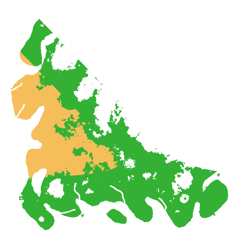 Biome Rust Map: Procedural Map, Size: 4000, Seed: 718823