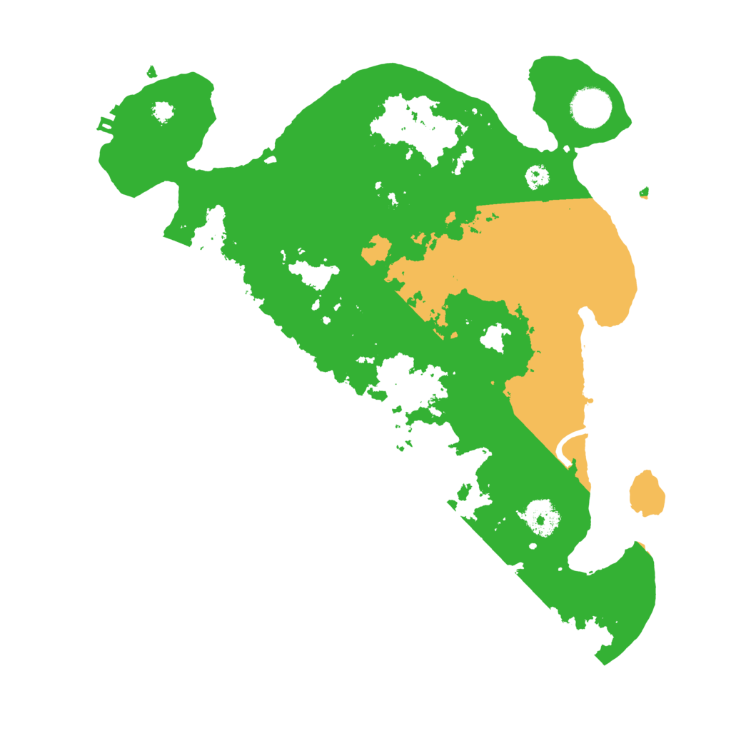 Biome Rust Map: Procedural Map, Size: 3200, Seed: 1491277