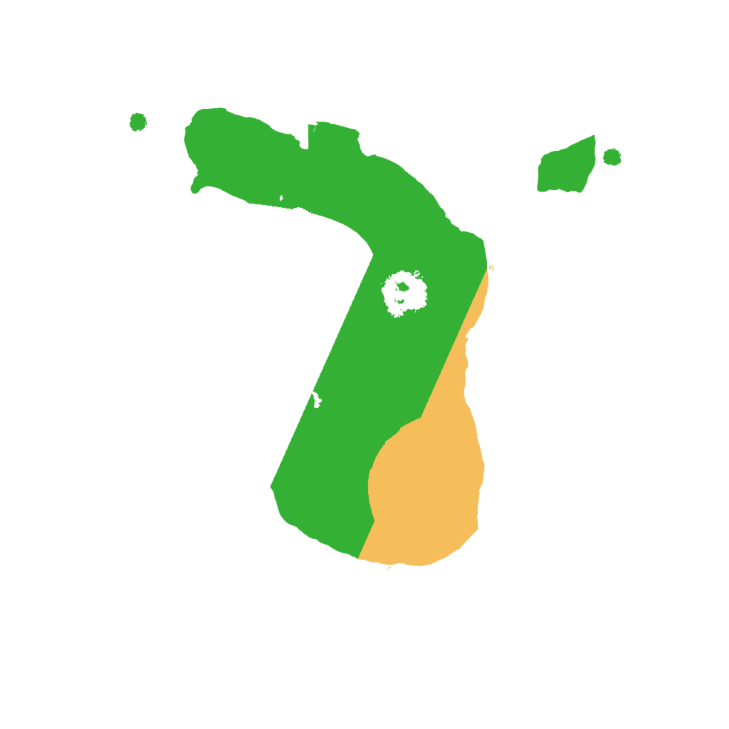 Biome Rust Map: Procedural Map, Size: 1669, Seed: 351231